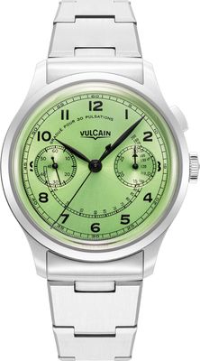 Vulcain 650167A98.BHM288 Monopusher Heritage Green