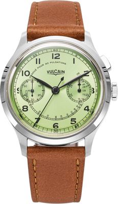 Vulcain 650167A98.BAC207 Monopusher Heritage Green