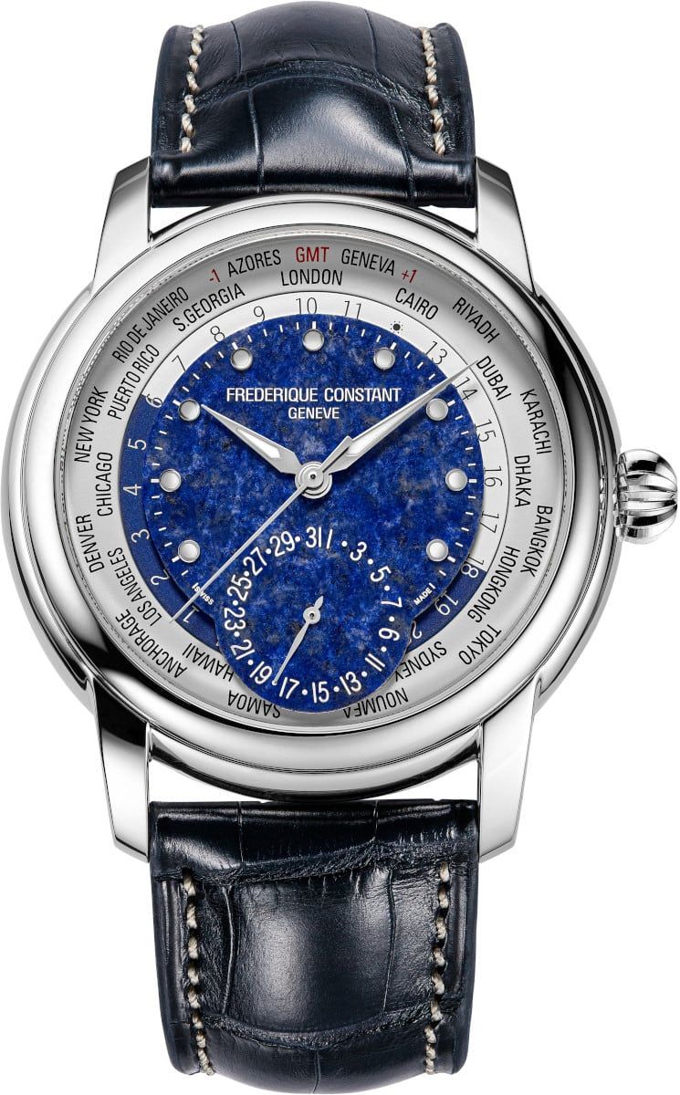 Frederique Constant FC-718LA4H6 Classic Worldtimer - Exquisite