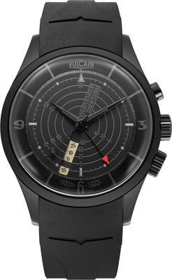 Vulcain 101952SA08. BAR101 Nautical Heritage Full Black