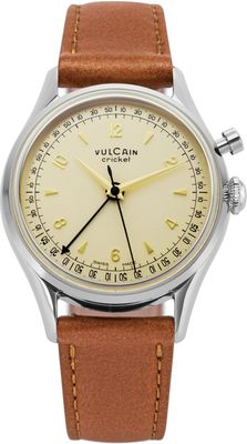 Vulcain 100269A76.BAC307 Cricket Tradition 36mm Eggshell
