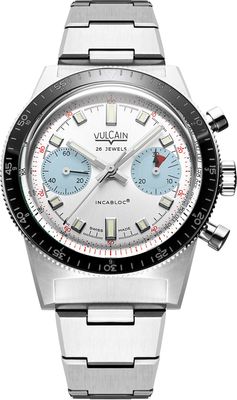 Vulcain 590176BL7.BHM286 Skindiver Chronograph ICE Blue