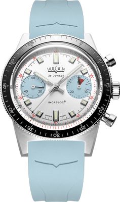 Vulcain 590176BL7.BAR224 Skindiver Chronograph ICE Blue