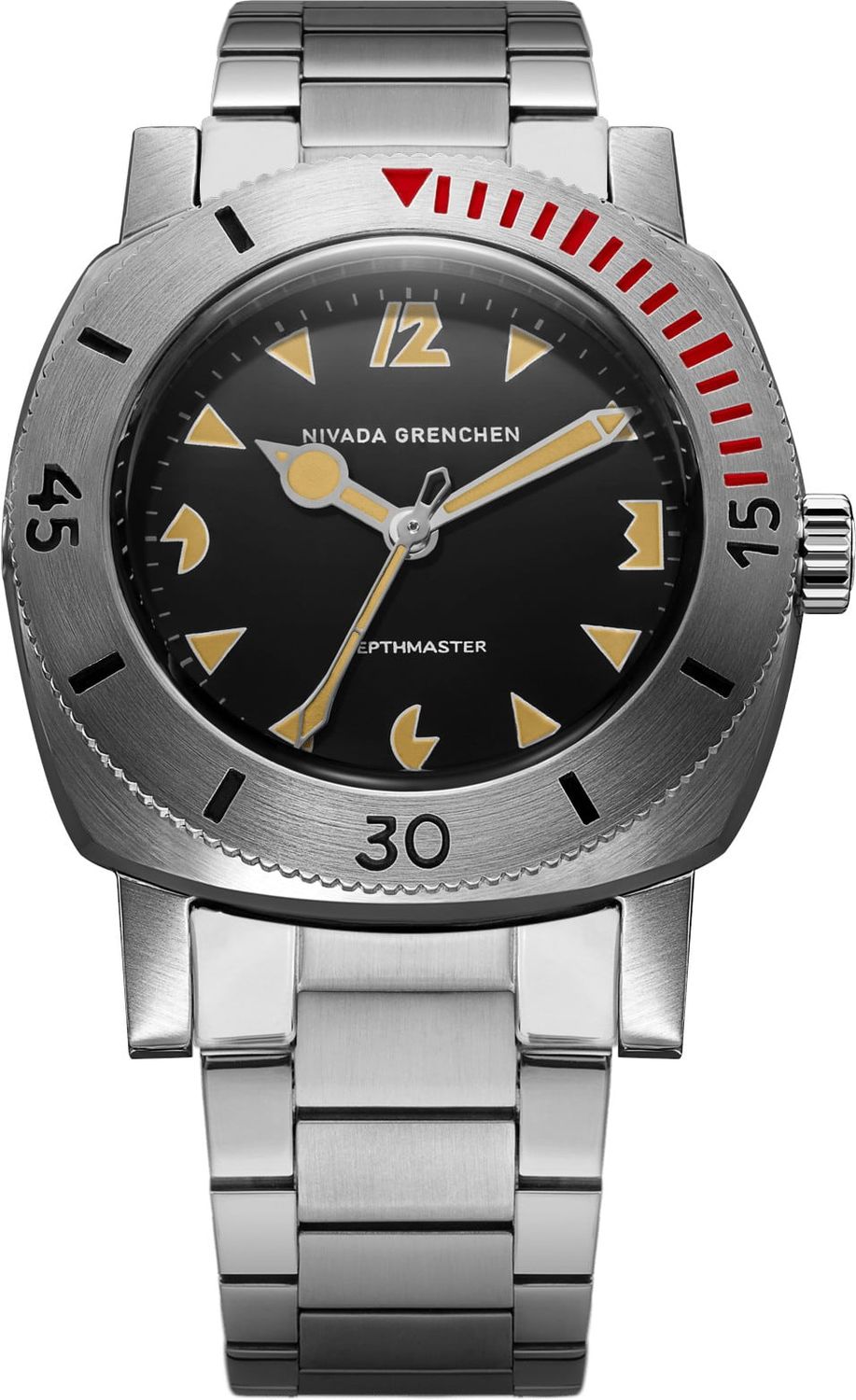 Nivada Grenchen 14105A20 Pacman Depthmaster 38mm - Exquisite
