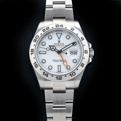 Rolex Explorer II 216570-0001 Polar White Dial