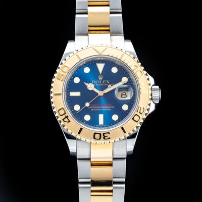 Rolex 16623 Yacht Master 40 Two Tone Blue Dial