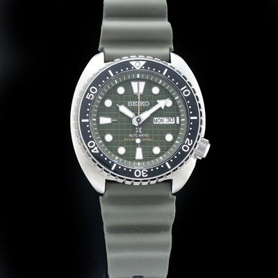 Seiko Prospex SRPE05 King Turtle Green Dial