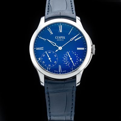 Czapek Quai Des Bergues Sapphire Blue L