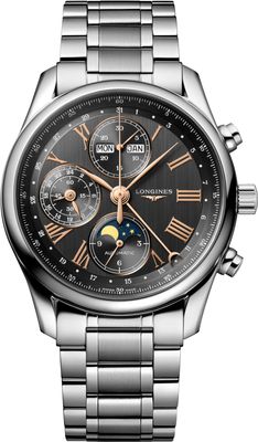 Longines L2.673.4.61.6 Master Collection Chrono Moonphase