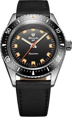 Nivada Grenchen 32068A17 Aquamar Black