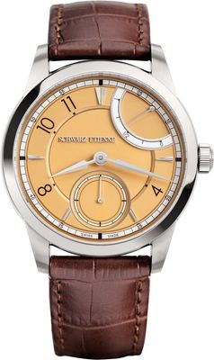 Schwarz Etienne 1902 Reserve De Marche Gold Dial