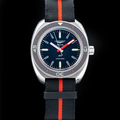 Longines Ultra-Chron on Strap L2.836.4.52.6