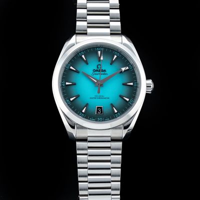 Omega 220.10.41.21.03.006 Aqua Terra 150M Turquoise Dial