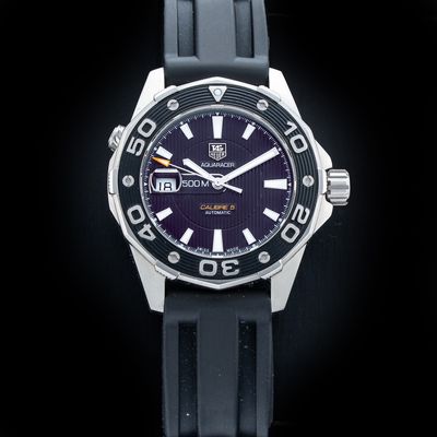 TAG Heuer WAJ2110 Aquaracer 500M Calibre 5 43 Stainless Steel