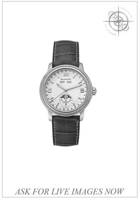 Blancpain Lemán 2763 1418 A53 Moon Phases Complete Calendar
