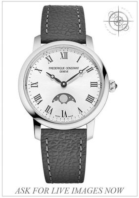 Frederique Constant FC-206RS1S5 Classics Slimeline Ladies Moonphase 30mm