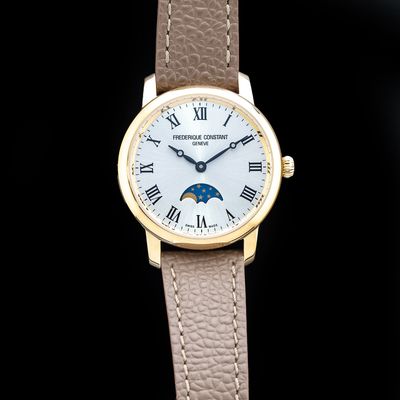Frederique Constant FC-206RS1S5 Classics Slimeline Ladies Moonphase 30mm