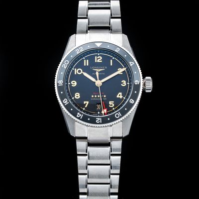 Longines L3.802.1.53.6 Spirit Anthracite Dial On Bracelet