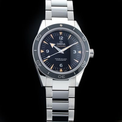 Omega 233.30.41.21.01.001 Seamaster 300 Heritage Black Dial