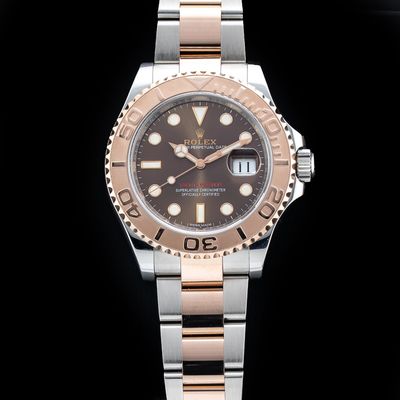 Rolex Yacht-Master 40 116621-0001 Rose Gold Chocolate Dial
