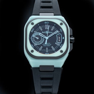 Bell & Ross BRX5R-BLUM-TC/SRB Blue Lum Limited Edition