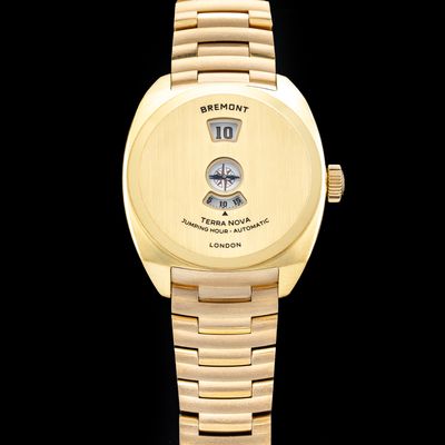 Bremont TN38-JH-BZ-CC-B Terra Nova Jumping Hour Bronze On Bracelet