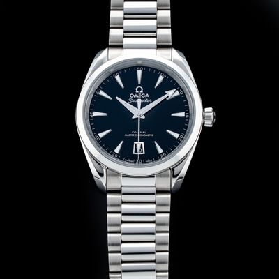 Omega Seamaster Aqua Terra 150M 38Mm Black Lacquer Dial 220.10.38.20.01.004