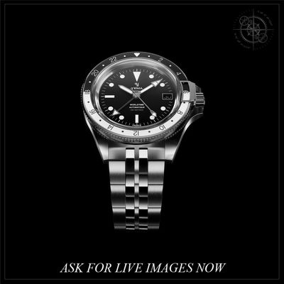 Yema YGMT23B41 Superman 500 GMT Automatic Red & White Bezel