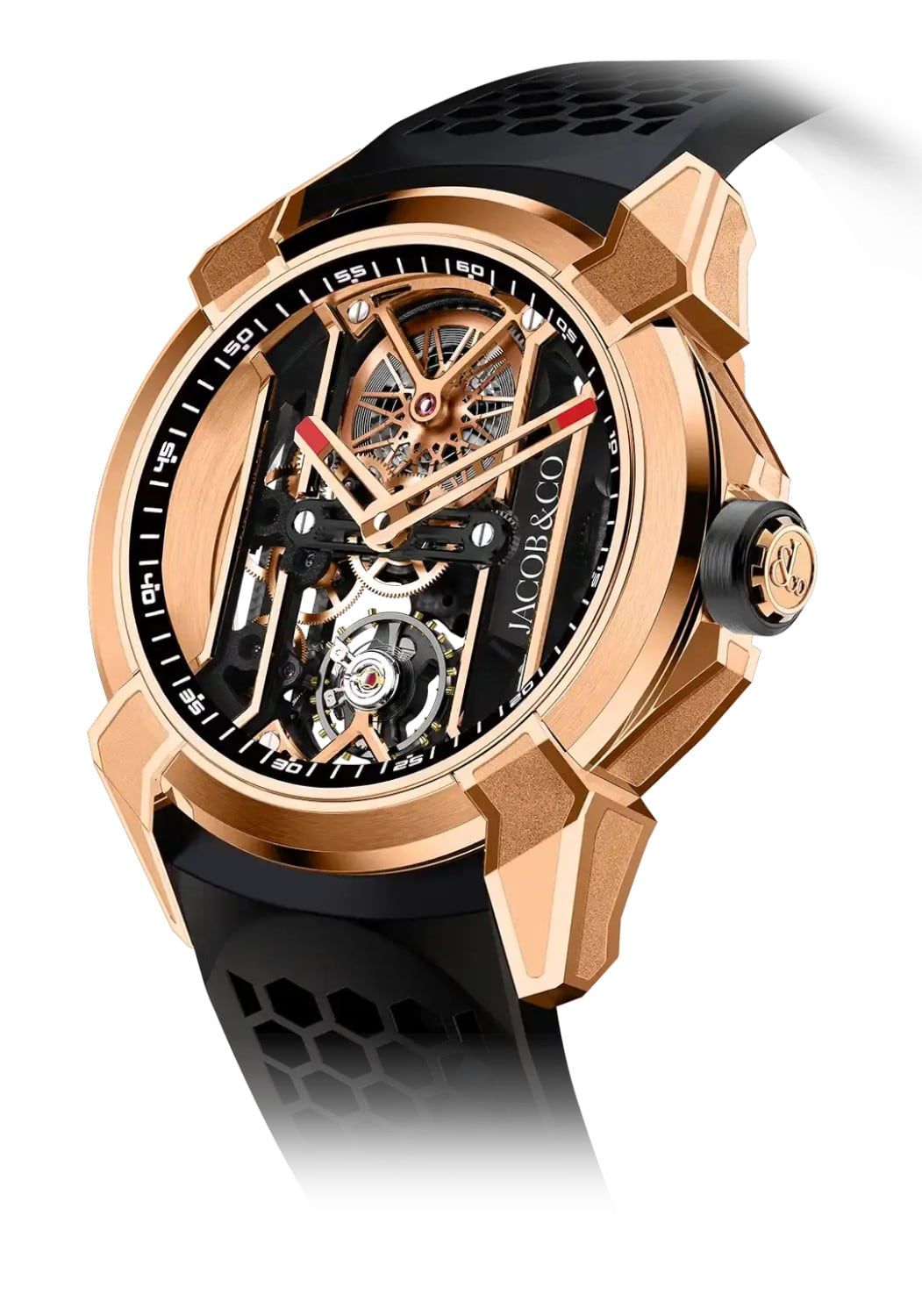 Jacob & Co. Ex113.43.Ab.aa.abrua Epic X Skeleton Rose Gold