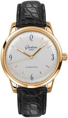 Glashütte Original Senator Sixties Rose Gold White Dial 1-39-52-01-01-04