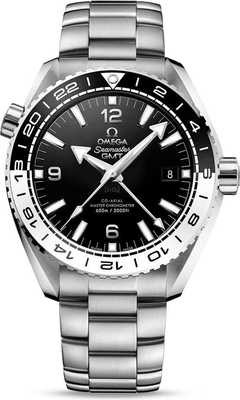 Omega Planet Ocean 600M Omega Co-Axial Master Chronometer GMT 43.5mm on Bracelet 215.30.44.22.01.001 "Oreo"