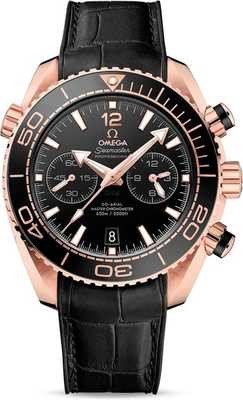 Planet Ocean 600M Omega Co-Axial Master Chronometer Chronograph 45.5mm Sedna Gold 215.63.46.51.01.001