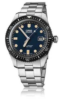 Oris Divers Sixty-Five on Steel Bracelet 01 733 7720 4055-07 8 21 18