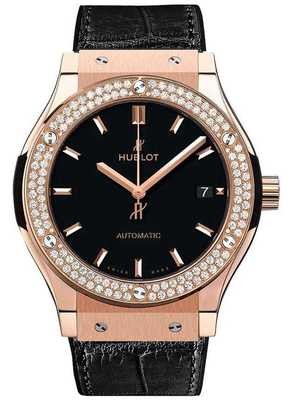 Hublot Classic Fusion King Gold Diamonds 42mm