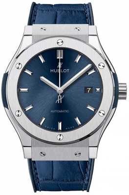 Hublot Classic Fusion Titanium Blue 42mm