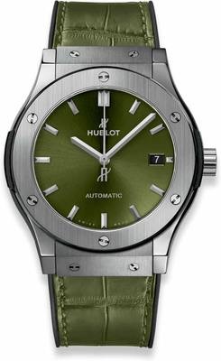 Hublot Classic Fusion Titanium Green 45mm 511.NX.8970.LR