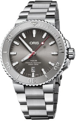 Oris Aquis Date Relief on Bracelet