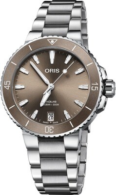 Oris Aquis Date Brown Dial