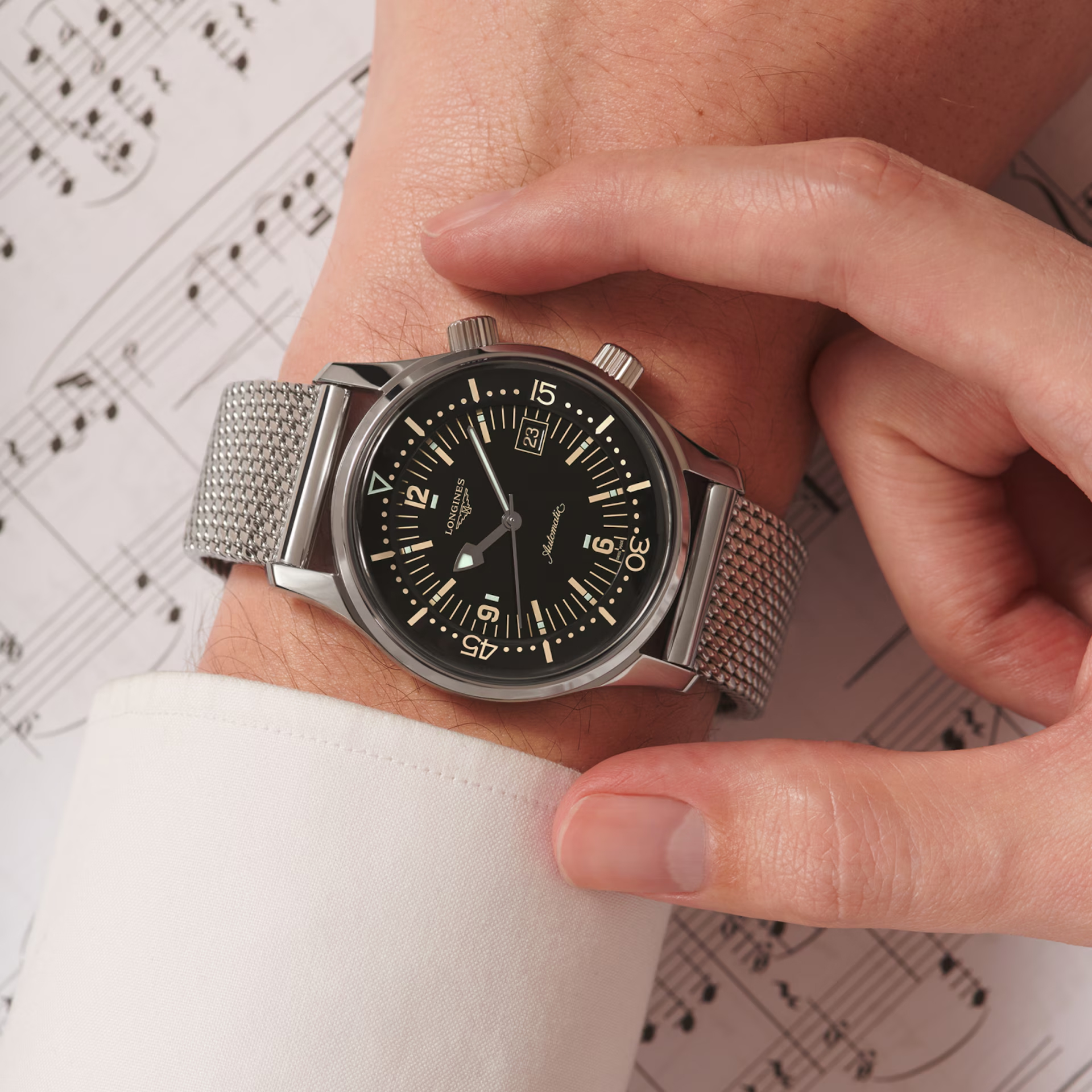 Legend Diver 42mm Automatic L3.774.4.50.6 - Exquisite Timepieces