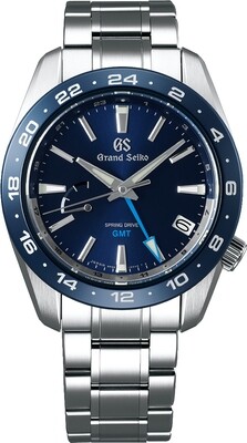 Grand Seiko SBGE255 Sport GMT Spring Drive Blue Dial