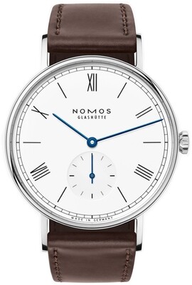 NOMOS Glashütte Ludwig 38 Enamel White Dial