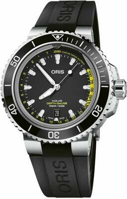 Oris Aquis Depht Gauge on Rubber Strap