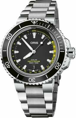Oris Aquis Depht Gauge on Bracelet