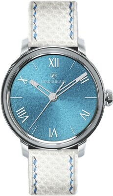 Lundis Bleus Contemporaines Lagoon Blue Roman Numerals