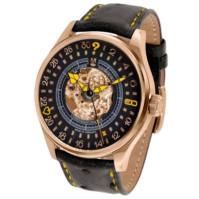 Alexander Shorokhoff Lucky 8 Gold Plated AS.V3-02-GY