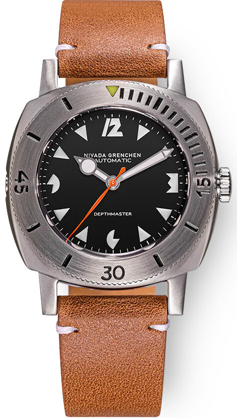 Nivada Grenchen Depthmaster 14102A02 White Pacman - Exquisite