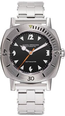 Nivada Grenchen Depthmaster White Pacman 14102A13