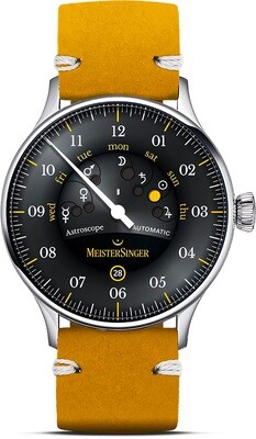 MeisterSinger Astroscope Black Yellow