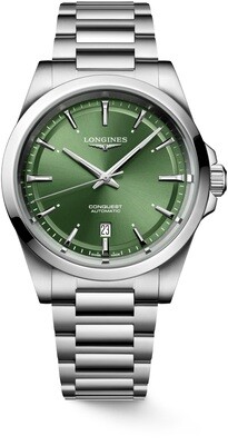 Longines L3.830.4.02.6 Conquest Green Dial