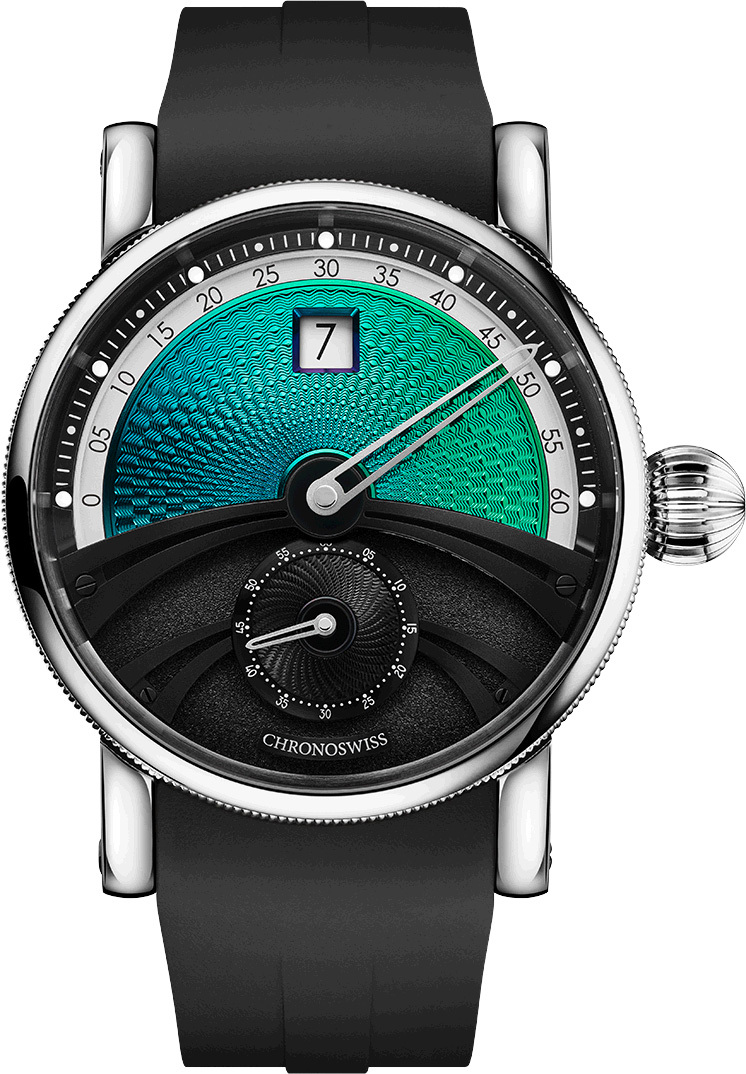 Chronoswiss Delphis Venture CH-1423.1-BKBL - Exquisite Timepieces